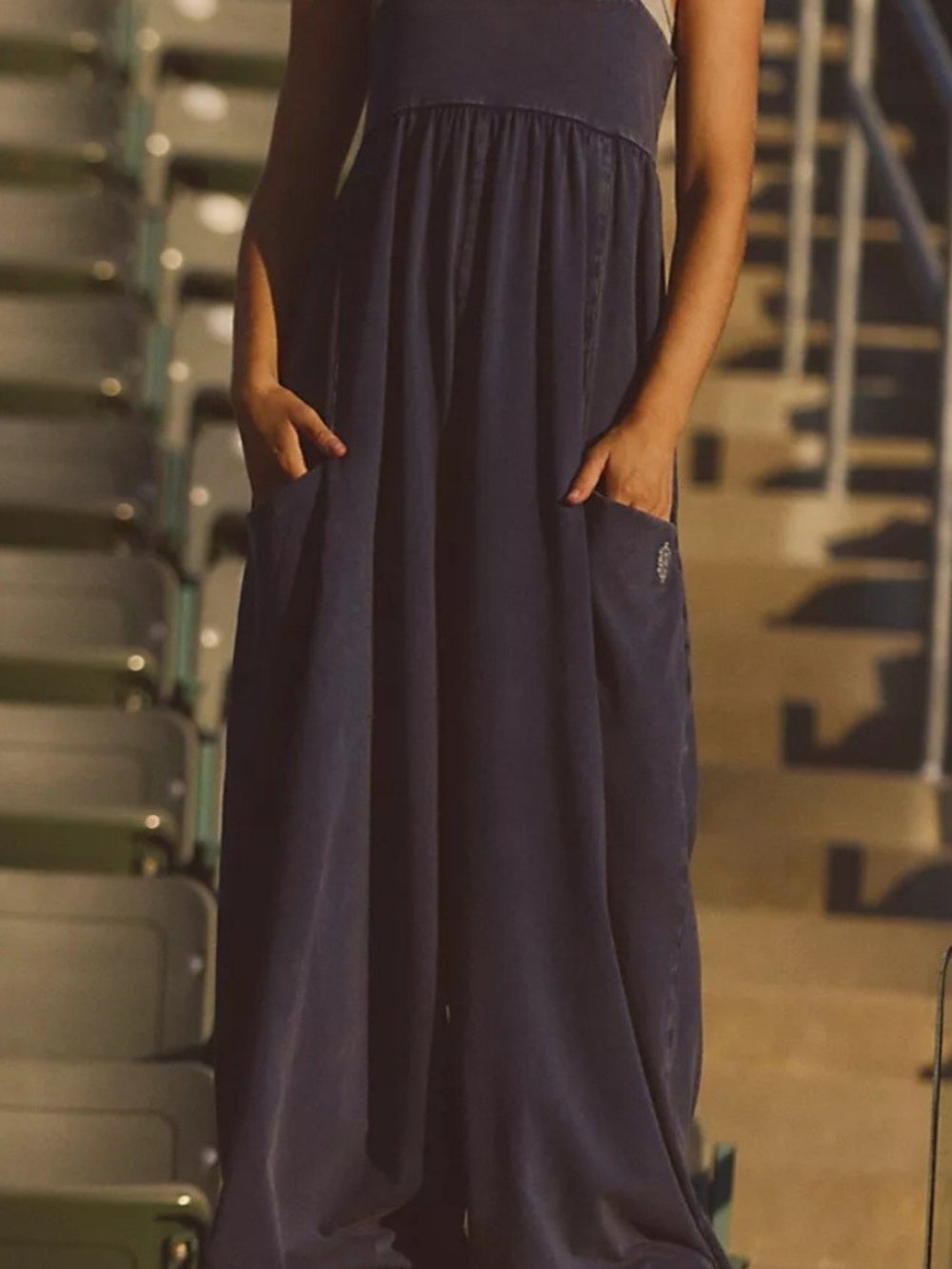 Free People Hot Shot Strappy Onesie
